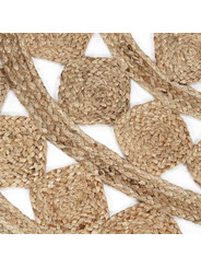 tapis rond 120 cm en jute - 49 €