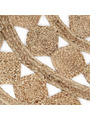 tapis rond jute 150 cm - 65 €