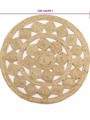 tapis rond jute 150 cm - 65 €