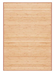 Tapis bambou 120 x 180 marron - 59 €