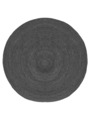 Tapis rond gris 180 cm - 149 €