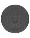 Tapis rond gris 180 cm - 149 €
