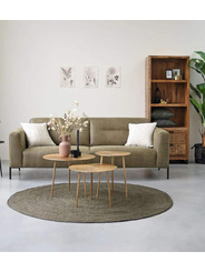 copy of Boho cream and grey Rug with Fringes - 173 €