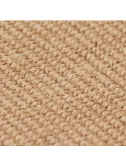 Tapis jute rectangulaire 70 x 130 cm avec support latex - 32 €