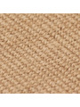 Tapis jute rectangulaire 70 x 130 cm avec support latex - 32 €