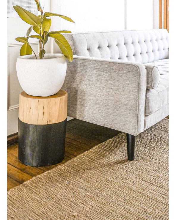 copy of Boho cream and grey Rug with Fringes - 107 €