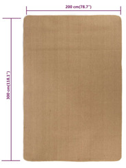 tapis jute 200x300 - 149 €