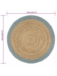 Tapis jute 120 cm - 69 €