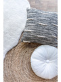 copy of Boho cream and grey Rug with Fringes - 69 €