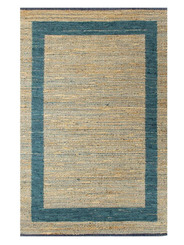 tapis bleu canard - 45 €