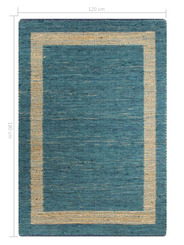 copy of Boho cream and grey Rug with Fringes - 75 €