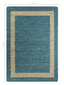 Tapis bleu canard 120x180 cm - 75 €