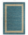 Tapis bleu canard 120x180 cm - 75 €