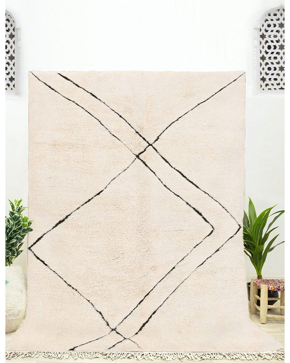 copy of Unique vintage moroccan rug 210 x 411 cm - 249 €