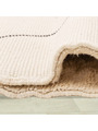 fluffy cream rug - 249 €