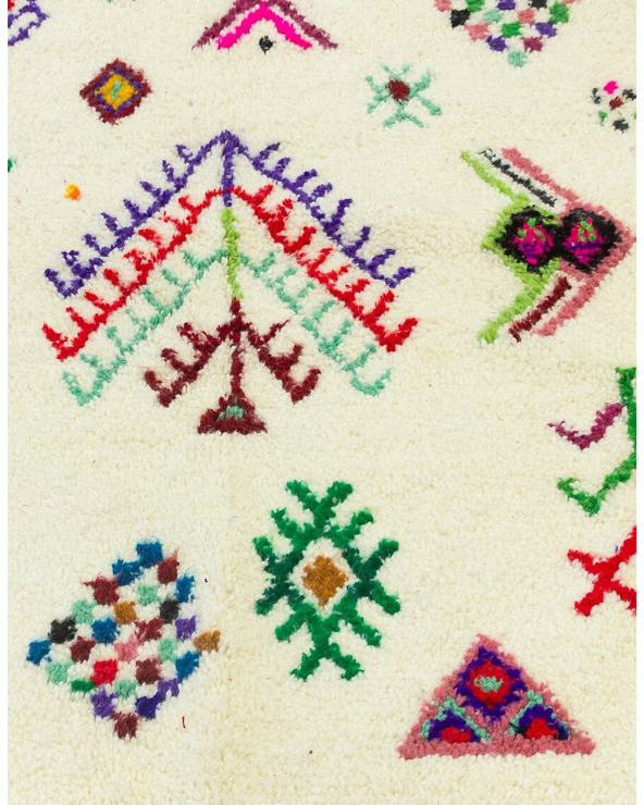 copy of Unique vintage moroccan rug 210 x 411 cm - 319 €