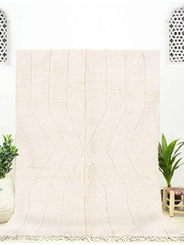 Beige wool rug - 259 €