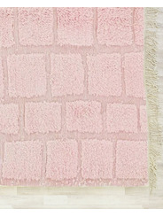 Wool pink rug - 189 €