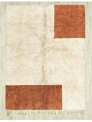 brown beige rug - 259 €