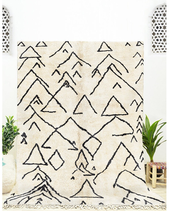 copy of Unique vintage moroccan rug 210 x 411 cm - 295 €