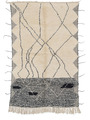 black and cream rug - 299 €