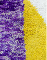 cream and purple rug - 475 €