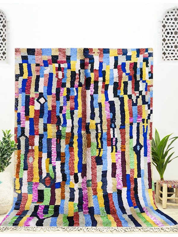 colourful rug - 199 €