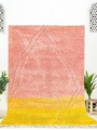 orange and pink rug 160x230 cm - 295 €