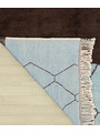 130 x 190 Cm light blue rug - 229 €