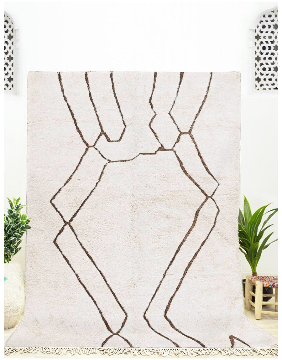 Tapis Berbere 130 x 190 Cm tapis beige et noir - 299 €