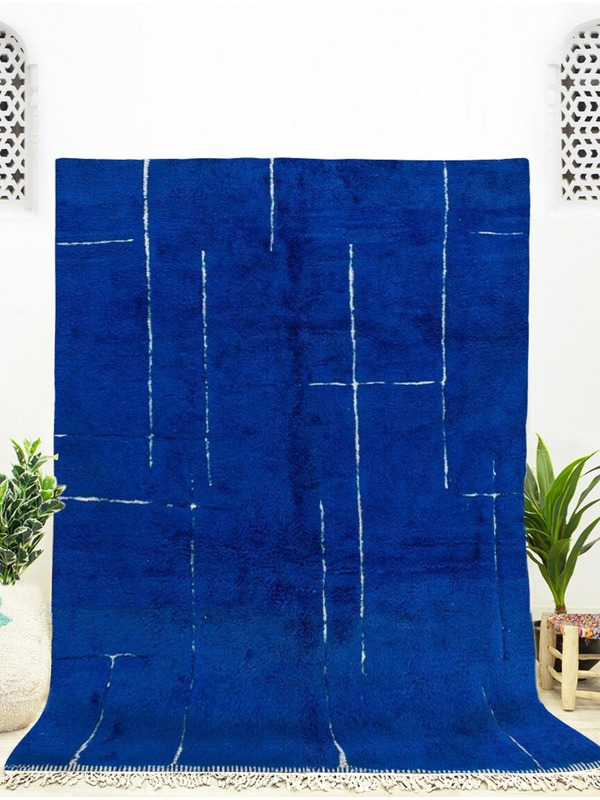 200 x 300 Cm large blue rug - 519 €