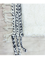 Tapis Berbere 200 x 250 Cm grand tapis blanc - 396 €