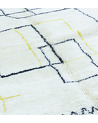Tapis Berbere 200 x 250 Cm grand tapis blanc - 396 €
