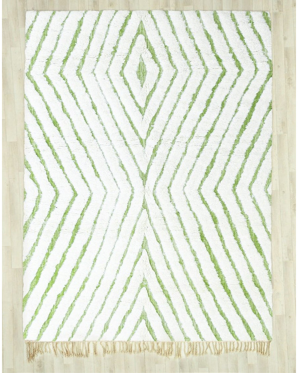 Tapis Berbere 200 x 250 Cm tapis blanc doux - 396 €