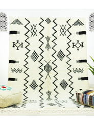 large cream rug 200 x 300 Cm berber rug - 460 €