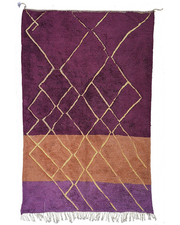 moroccan purple rug - 289 €