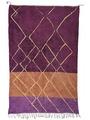 moroccan purple rug - 289 €