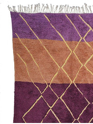 moroccan purple rug - 289 €