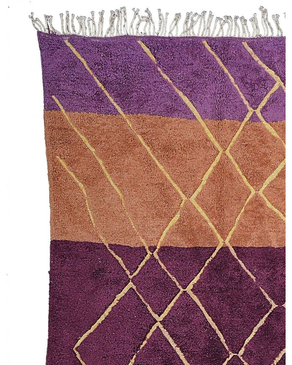 moroccan purple rug 120 x 170 Cm - 289 €