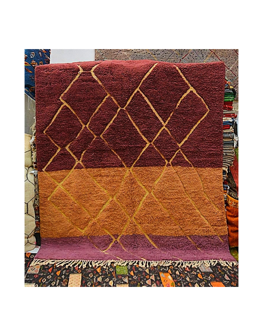 moroccan purple rug - 289 €