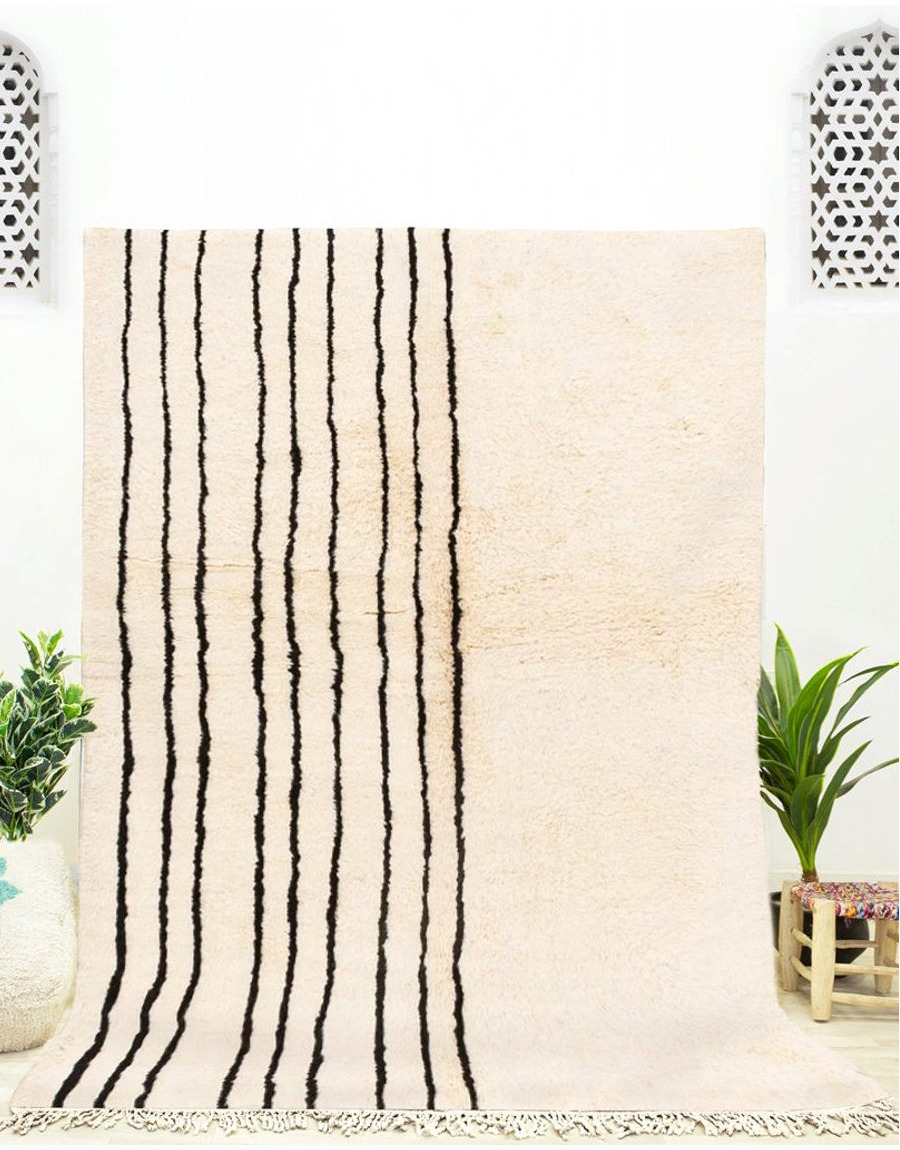 Tapis Berbere 120 x 170 Cm tapis blanc cassé - 229 €