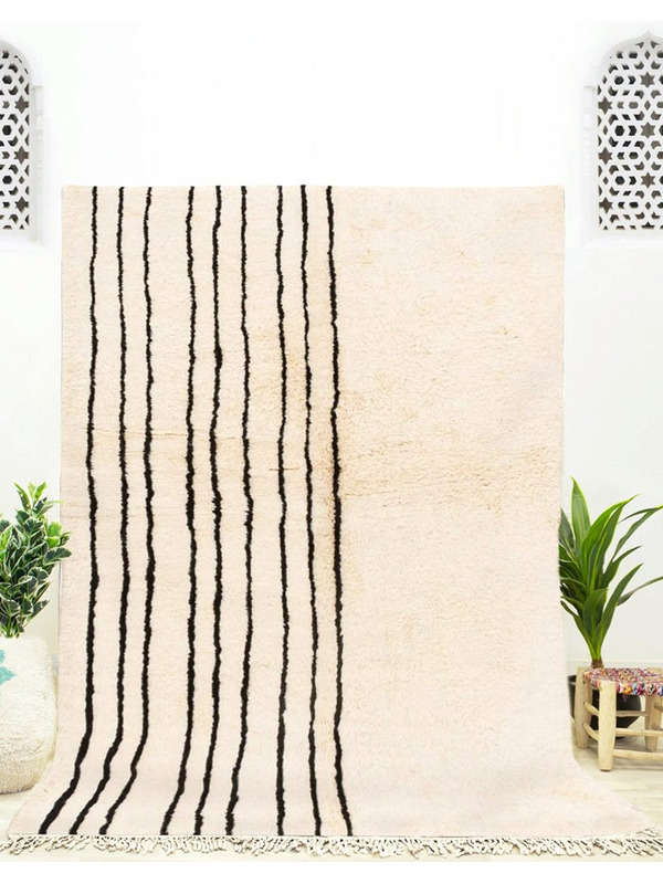 Tapis Berbere 120 x 170 Cm tapis blanc cassé - 229 €