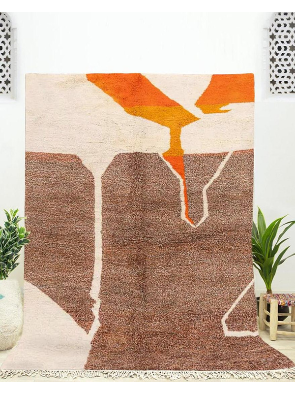 orange rug - 389 €