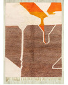 orange rug 160x230 Cm wool rug - 389 €