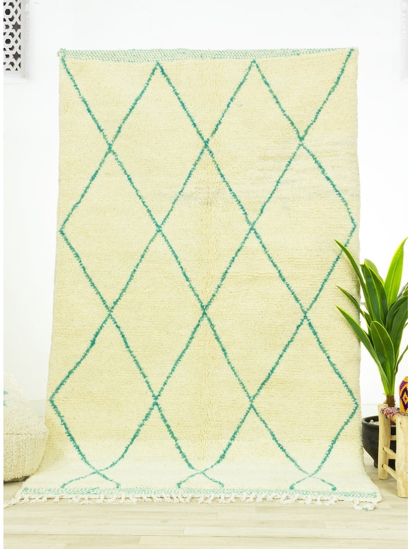 Tapis Berbere 160x230 Cm tapis vert beige - 319 €