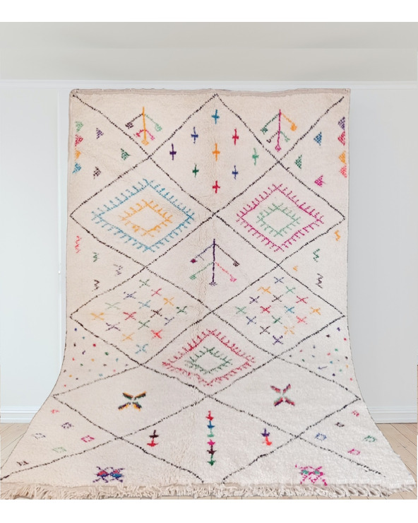 copy of Unique vintage moroccan rug 210 x 411 cm - 429 €