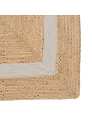 copy of Boho cream and grey Rug with Fringes - 216 €