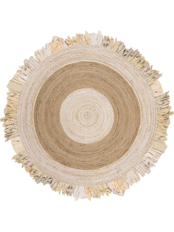 Tapis rond jute 140 cm Bicolore - 109 €