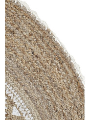 copy of Boho cream and grey Rug with Fringes - 168 €