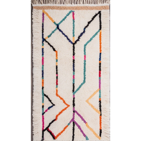 Colored wool rug - 289 €
